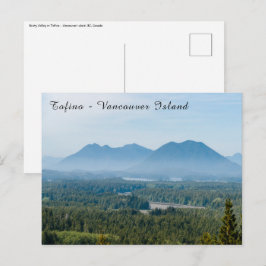 Misty Valley in Tofino - British Columbia, Kanada Postkarte