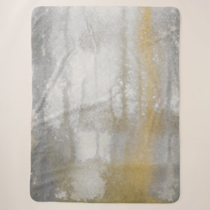 Misty Wilds Abstrakte Wasserfarbe Sherpadecke
