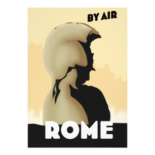 Mit Air Rome Fotodruck