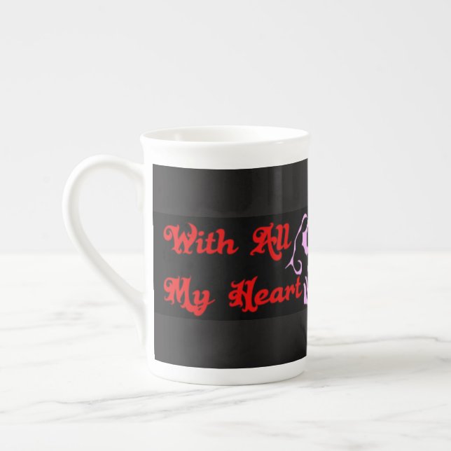 Mit all meiner Herzen Tasse (Links)