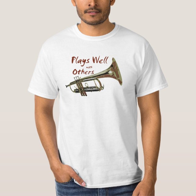 Mit anderen gut zusammenspielen T-Shirt (Vorderseite)
