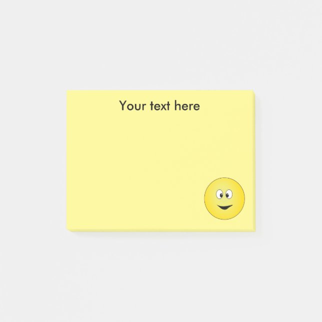 Mit Augen Gelbfieber Personalisiert Post-it Klebezettel (Vorderseite)