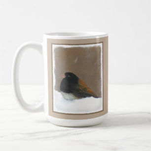Mit Augen Junco-Malerei - Original Bird Art Kaffeetasse