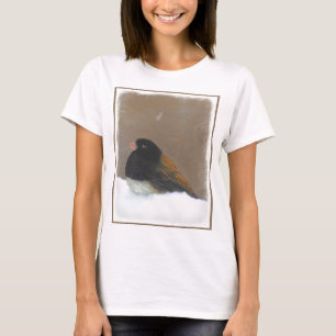 Mit Augen Junco-Malerei - Original Bird Art T-Shirt