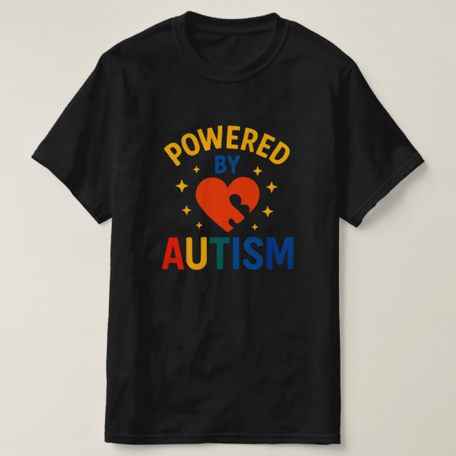 Mit Autismus für Autismus-Shirt T-Shirt (Design vorne)