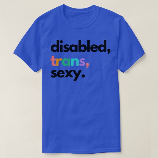 Mit Behinderung3 T-Shirt (Design vorne)