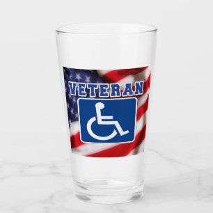 Mit Behinderung behinderte Veteranen USA Glas