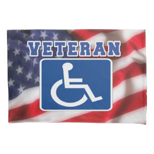 Mit Behinderung behinderte Veteranen USA Kissenbezug