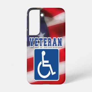 Mit Behinderung behinderte Veteranen USA Samsung Galaxy Hülle