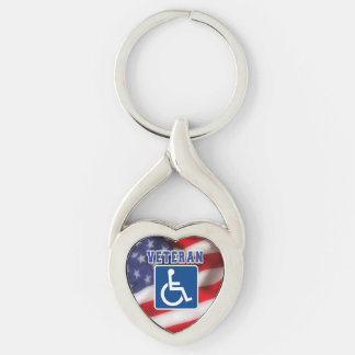 Mit Behinderung behinderte Veteranen USA Schlüsselanhänger