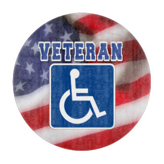 Mit Behinderung behinderte Veteranen USA Schneidebrett