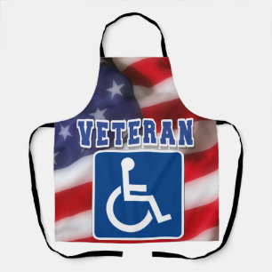 Mit Behinderung behinderte Veteranen USA Schürze