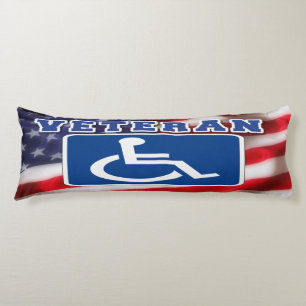 Mit Behinderung behinderte Veteranen USA Seitenschläferkissen
