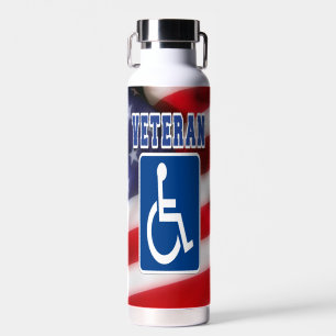 Mit Behinderung behinderte Veteranen USA Trinkflasche