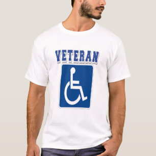 Mit Behinderung behinderter Veteran T-Shirt