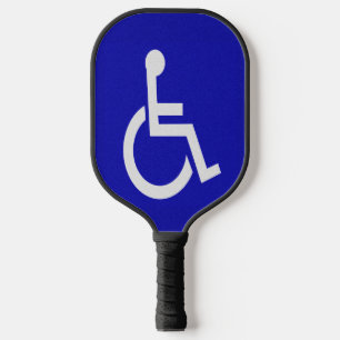 Mit Behinderung für Behinderte Pickleball Schläger