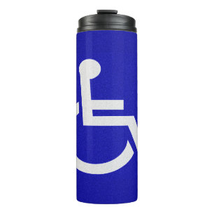 Mit Behinderung für Behinderte Thermosbecher