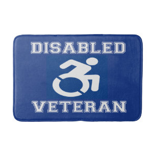 Mit Behinderung Veteran Badematte