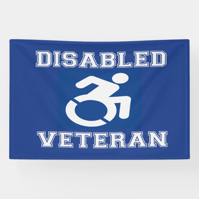 Mit Behinderung Veteran Banner (Horizontal)