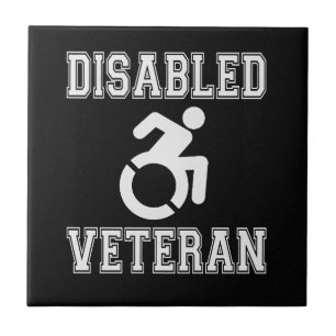 Mit Behinderung Veteran Fliese