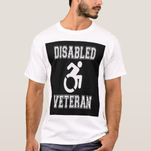 Mit Behinderung Veteran T-Shirt