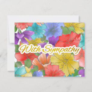 Mit Beileid Modernes Multicolor-Gold