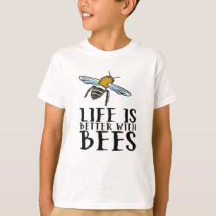 Mit Bienen ist das Leben besser T-Shirt