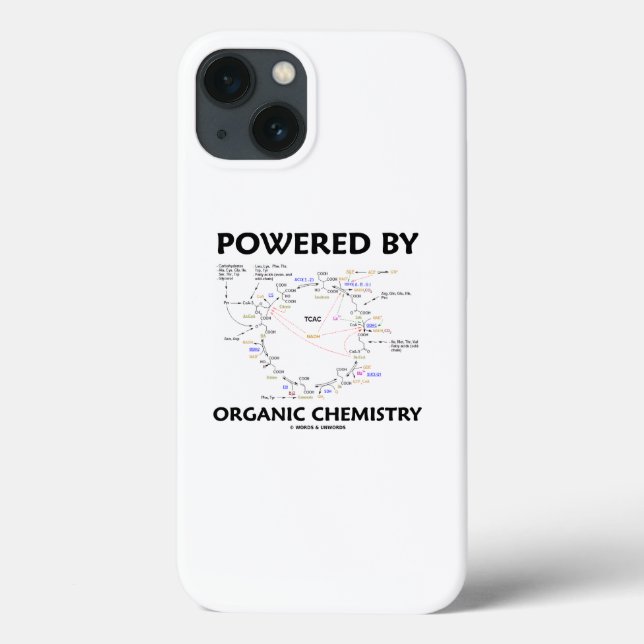 Mit Bio Chemie versorgt Krebs Cycle Spaß Case-Mate iPhone Hülle (Rückseite)