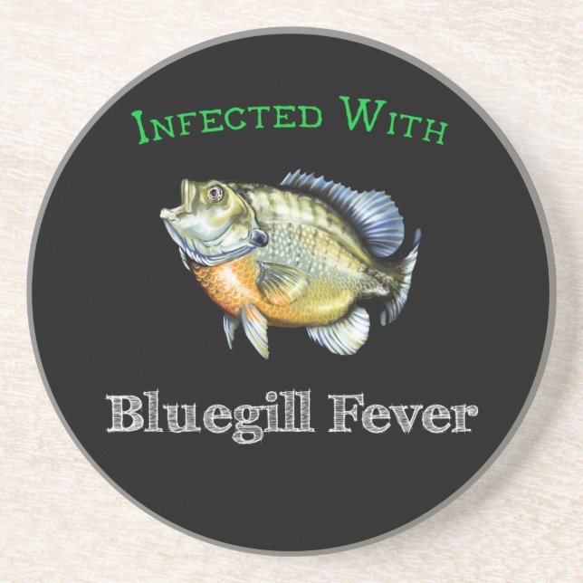 mit Bluegill-Fieber infiziert Getränkeuntersetzer (Vorne)