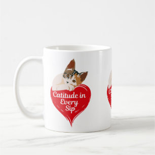 Mit Catitude trinken Kaffeetasse