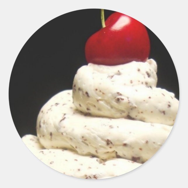 Mit Cherry auf Top Stickers (Vorderseite)