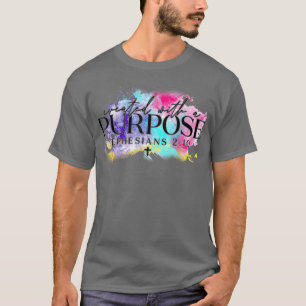 Mit Christlichen Wasserfarben-Zitaten erstellt T-Shirt