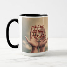 Mit Christus, Kaffee-Tasse