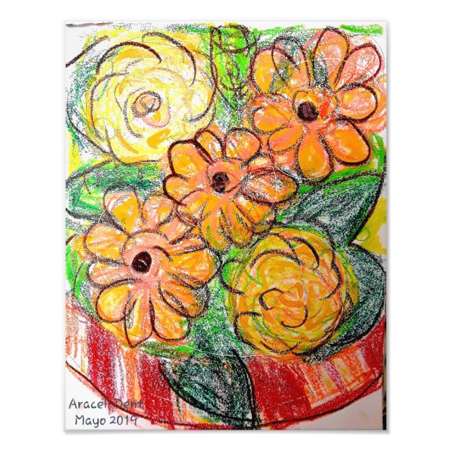 mit Collar getickt Fotodruck (Vorne)