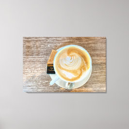 Mit Compliments Cafe Leinwanddruck