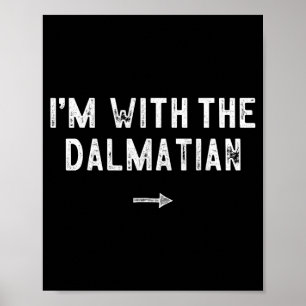 Mit dem Dalmatiner-Kostüm passendes faules Hallowe Poster