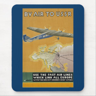 Mit dem Luftverkehr in die UdSSR Mousepad
