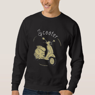Mit dem Scooter durch die Welt Sweatshirt