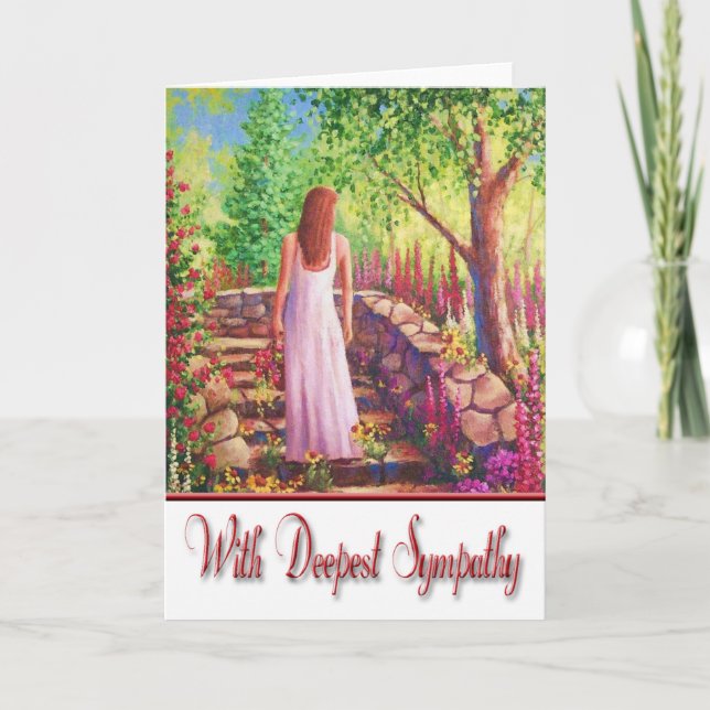 MIT DEM TIEFSTEN BEILEID KARTE (Vorderseite)