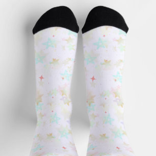 Mit den Sternen hell Socken