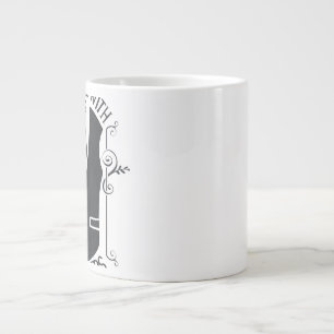 Mit den Stümpern verbunden Jumbo-Tasse