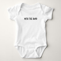 mit der Band Spaß lustige GIFT Baby wachsen