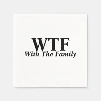 Mit der Familie Napkins Serviette