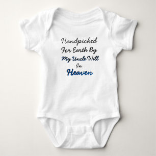 Mit der Hand gepflückt vom Himmel von meiner .... Baby Strampler