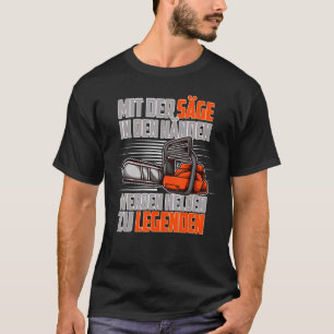 Mit der Kette in den Händen werden Helden zu Legen T-Shirt