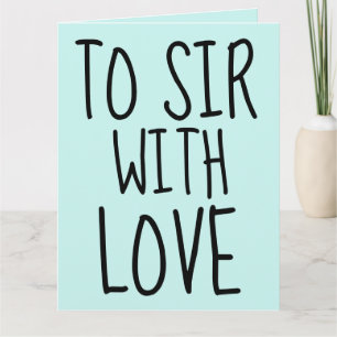 MIT DER LIEBE BIRTHDAY CARD FÜR IHN KARTE