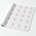 Mit der Liebe fügen Sie ein paar Namen Buchstaben  Geschenkpapier<br><div class="desc">Gestaltung</div>