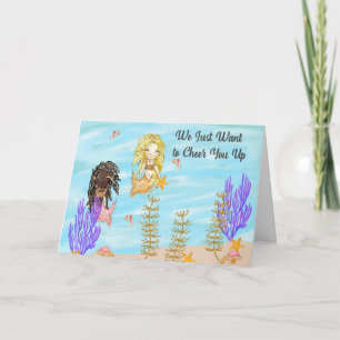 Mit der Mermaids eine Well Card für weibliches Kin Karte