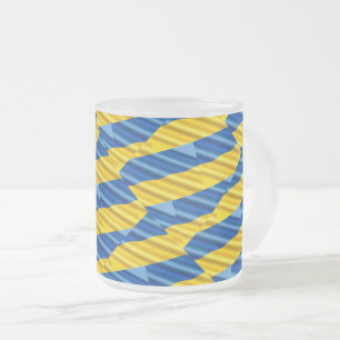 Mit der Ukraine, der Ukraine Inspiriert, Frieden o Mattglastasse