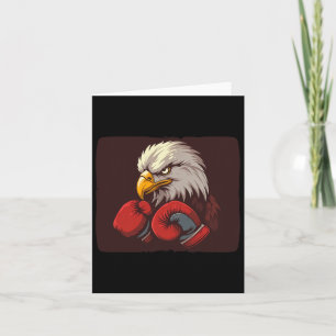 Mit diesem Adler im Boxhandschuh den Look beleben Karte